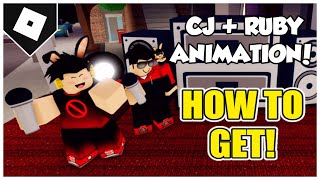 How to UNLOCK amp GET CJ  RUBY ANIMATION in FUNKY FRIDAY ROBLOX [upl. by Netsyrk]