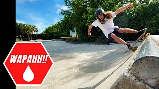 How to Frontside Slide Carver Surf Skate Tutorial [upl. by Lynd206]