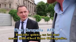 Rechtsextremer Holocaustleugner Nikolai Nerling Volkslehrer trifft quotzufälligquot Tino Chrupalla AfD [upl. by Ahselyt452]