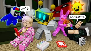 SPRUNKI FAMILY 🤖 Roblox Brookhaven 🏡 RP  Funny Moments [upl. by Callan]