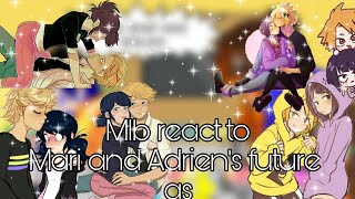 Mlb react to Mari and Adriens future as Jirou and Kiminari Mlb x My hero Academia Kamijirou [upl. by Rochemont]