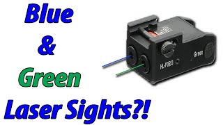 HiLights P3BG  Both Blue amp Green Laser Sights [upl. by Sharpe]