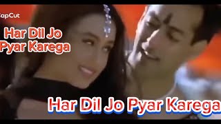 Full Video  Har Dil Jo Pyar Karega Title SongSalman Khan Rani MukherjeeUdit Narayan Alka Y [upl. by Lothar]