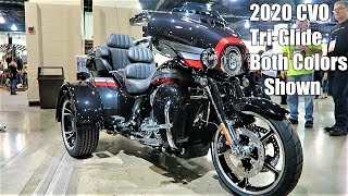 2020 HarleyDavidson CVO TriGlide quotFirst Lookquot│All Colors Shown [upl. by Nitsraek48]