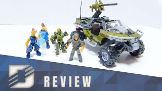 Mega Construx Halo Infinite Warthog Rally Unboxing Review [upl. by Iam]