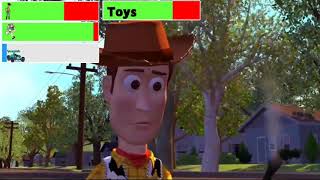 Toy Story 1995 Final Battle with healthbars 22 [upl. by Boiney]