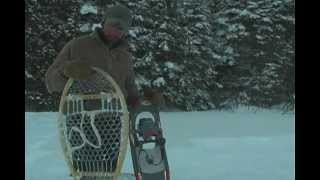 Modern vs Traditional Snowshoes [upl. by Ttennej]