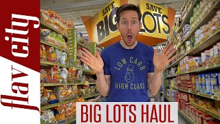 Big Lots BUDGET Grocery Haul  What To Buy amp Avoid [upl. by Wrennie]