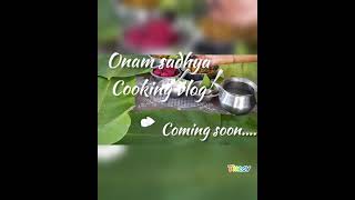 Onam sadhya serving tnrcookingvlogs tnrkitchen [upl. by Trebmal]