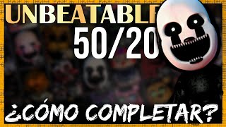 GUÍA COMPLETA para Completar el MODO 5020  Ultimate Custom Night [upl. by Ayamahs]