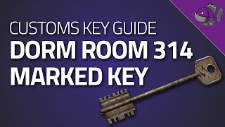 Dorm Room 314 Marked Key  Key Guide  Escape From Tarkov [upl. by Ahsats]