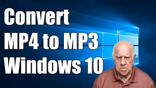 How to Convert MP4 to MP3 in Windows 10 [upl. by Resaec920]