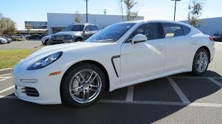 2014 Porsche Panamera 4S Executive Start Up Exhaust and In Depth Review [upl. by Nolrah79]