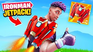 New IRON MAN JETPACK UPDATE in Fortnite [upl. by Cirek]