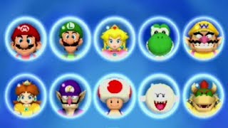 Mario Party 5  All Characters [upl. by Newcomb]