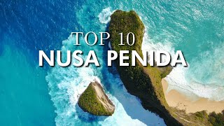 Top 10 Things To Do in Nusa Penida Bali  Nusa Penida Travel Guide [upl. by Nodgnal]