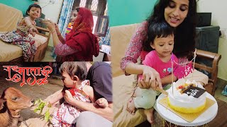 Navratri Poojan Birthday Celebration  Paws Family Vlogs jaimatadi [upl. by Llimaj]