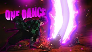 Demon Slayer TanjiroTengen 4k EDITAMV  One Dance [upl. by Biggs396]