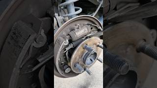 How to fix annoying squealing rear drum brakes Part 2 [upl. by Ciccia]