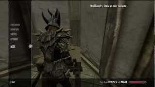 TES Skyrim Hearthfire DLC Tutorial How To Build Your Own House w Commentary [upl. by Arlen]