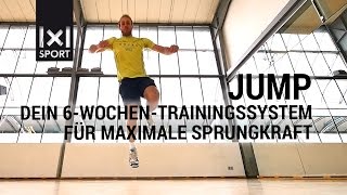 Sprungkrafttraining  Jump Dein 6Wochen Sprungkraft Trainingssystem [upl. by Ennahgem916]