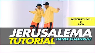 Jerusalema Dance Tutorial  Step by step [upl. by Ikcin454]