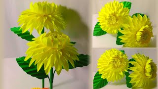 Nirmana  A4 Nirmana  How To Make Paper Flowers  මල් නිර්මාණ  Mal Nirmana  කඩදාසි  Papers [upl. by Yelsgnik985]