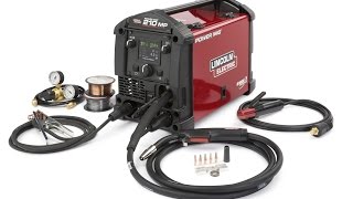 Lincoln Power Mig 210 MP Welder  Review [upl. by Yla]