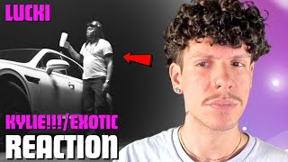 LUCKI  KYLIEEXOTIC  MUSIC VIDEO REACTION [upl. by Oech]