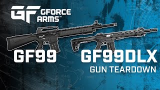 GForce Arms  GF99  GF99DLX A1 ARStyle SemiAutomatic Shotgun Firearm Teardown [upl. by Acnaiv458]