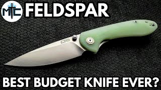 CJRB Feldspar  Is This the Best Budget Knife of All Time  Overview and Review [upl. by Novat6]