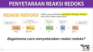 PENYETARAAN REAKSI REDOKS  METODE BILOKS [upl. by Dlawso963]