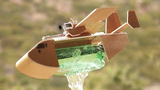 Water Dropping RC Airplane [upl. by Hakilam704]