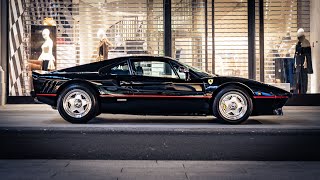 Sultan of Brunei Ferrari 288 GTO driving in London [upl. by Marielle]