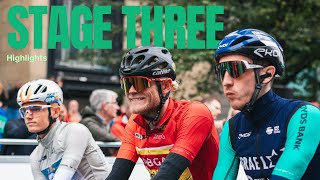 HIGHLIGHTS  2024 Lloyds Bank Tour of Britain Men  Stage Three [upl. by Ellerrad]