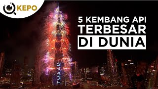 5 Kembang Api terbesar Di Dunia [upl. by Atcele]