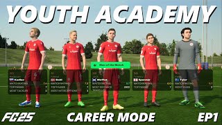 FC25 YOUTH ACADEMY CAREER MODE  ACCRINGTON STANLEY  EP1 [upl. by Mecke]