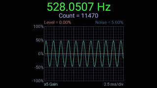 純粋 ソルフェジオ周波数 528Hz No Music 本物  pure real solfeggio frequencies 528Hz [upl. by Shandee]