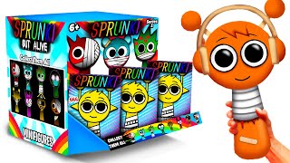 The LARGEST Sprunki ALIVE MYSTERY BOX NEW Revived ORANGE SPRUNKI Tyler SNOWI Minifigures [upl. by Ellicul]