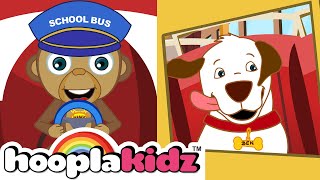 Kids Songs And More  The School Bus Song  HooplaKidz [upl. by Aztin]