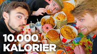 DEN ÅRLIGA FRITERINGSVIDEON 10000 CALORIE CHALLENGE [upl. by Aivin]