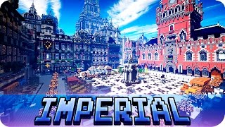 Minecraft  Gigantic IMPERIAL City  Cinematic amp Map Download for PC and MCPE [upl. by Ainirtac314]