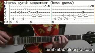 Nine Inch Nails Terrible Lie Guitar Lesson Chords amp Tab Tutorial NIN [upl. by Wrigley559]