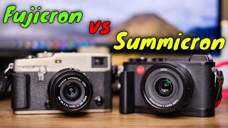 Fujifilm vs Leica  23mm F2 Lens Comparison [upl. by Cline]