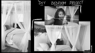 DIY BED HANGING CANOPY [upl. by Sisak]