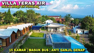 VILLA BARU BERKONSEP GLAMPING DI PUNCAK BOGOR  VILLA TERAS AIR [upl. by Daphene]