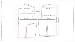 Lección 1  Corpiño Basico [upl. by Eissolf]