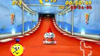 Diddy Kong Racing Time Trial Walkthrough Star City [upl. by Yramliw996]