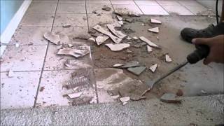 Tile Removal Made Easy DIY [upl. by Lloyd275]