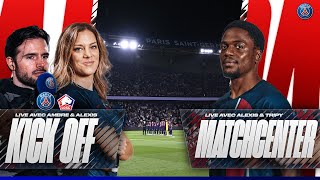 🎙️🇫🇷 Match center  Paris SaintGermain  Lille LOSC 🔴🔵 [upl. by Anirret]